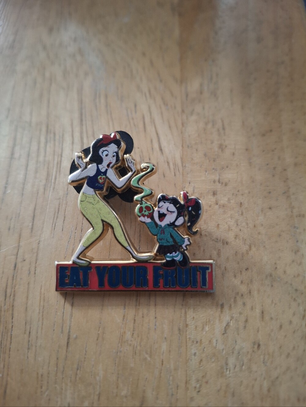 Snow White Pin Eat Your Fruit